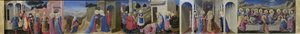 Predella of the Altarpiece The Annunciation by Fra Giovanni Angelico da Fiesole