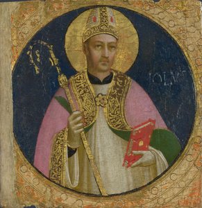 Saint Romulus Panel from Fiesole San Domenico Altarpiece, c. 1423-1424
