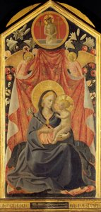 The Virgin and Child with Two Angels