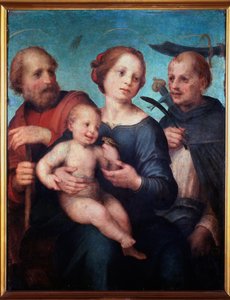 Holy Family with St Peter Martyr