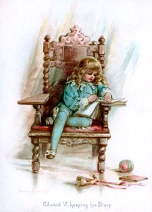 Edward VI, Keeping His Diary
