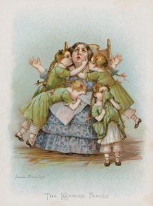 The Kenwigs Family by Frances Brundage