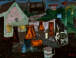Dairy Farm by Frances Hodgkins