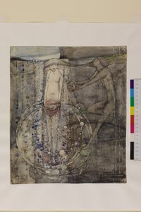 Man Makes the Beads of Life but Woman Must Thread Them, c.1912-15
