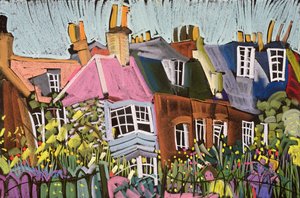 Relaxing in the Herb Garden, Greenwich Park, London by Frances Treanor