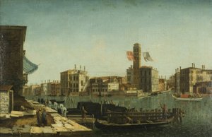 View of the Grand Canal, Venice, c.1743
