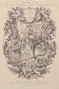Advertisement for Memento, Inventions Exhibition, South Kensington by Francesco Bartolozzi