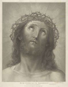 He Was Wounded For Our Transgressions by Francesco Bartolozzi