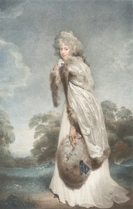 Miss Elizabeth Farren, Countess of Derby by Francesco Bartolozzi