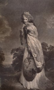 Miss Elizabeth Farren, afterwards Countess of Derby, c1792 by Francesco Bartolozzi