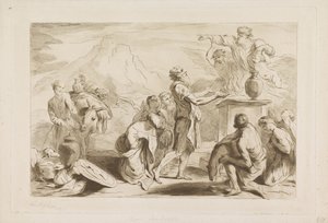 Offering of Noah by Francesco Bartolozzi