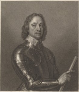 Oliver Cromwell, 1802 by Francesco Bartolozzi