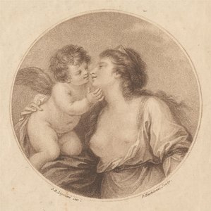 Sappho Embracing Love