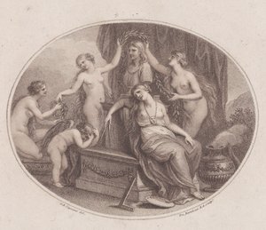The Graces Crowning the Bust of Raphael, July 28, 1788