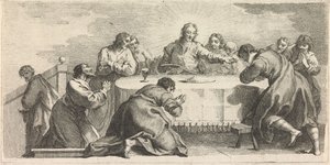 The Last Supper by Francesco Bartolozzi