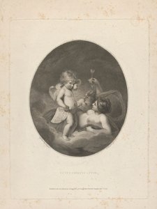 Venus Childing Cupid by Francesco Bartolozzi