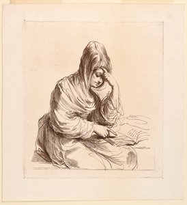 Woman Studying
