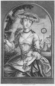 Young Woman, c1740-1810 by Francesco Bartolozzi