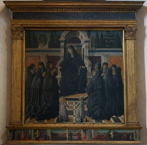 Santa Monica with Augustinian Sisters, 1470