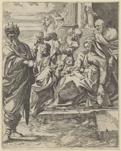 Adoration of the Magi by Francesco Brizio (attributed to)