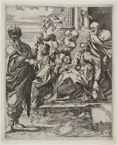 Adoration of the Magi by Francesco Brizio