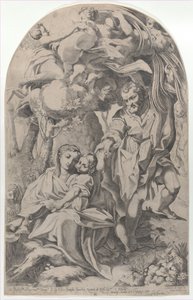 The Rest on the Flight into Egypt by Francesco Brizio