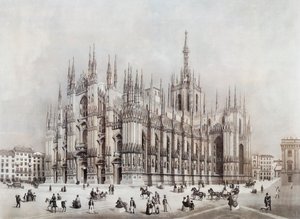 Duomo, or cathedral, Milan, Italy