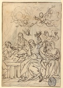Death of St. Joseph by Francesco Coghetti