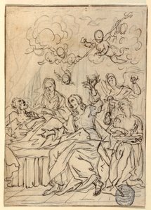 Death of St. Joseph, 1880 by Francesco Coghetti