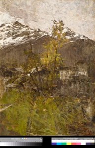 The First Snow (1889) by Francesco Filippini