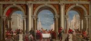 The Feast in the House of Levi by Francesco Fontebasso