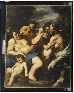 Drunken Silenus by Francesco Francanzano