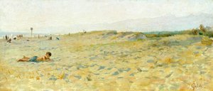 Beach in Cinquale by Francesco Gioli