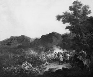 The Battle of Lens, against the Spanish army, 20 August 1648