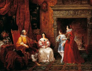 Prince Telling Young Prince and His Mother of Gertrude