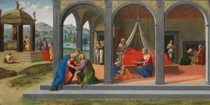 Scenes from the Life of Saint John the Baptist by Francesco Granacci