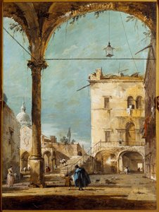 A Portico in Venice