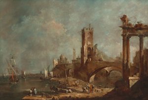 Capriccio of a Harbor