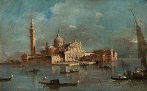 San Giorgio Maggiore by Francesco Guardi