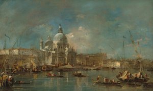 Santa Maria della Salute, c. 1770 by Francesco Guardi