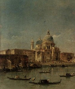 Venice, Santa Maria della Salute by Francesco Guardi