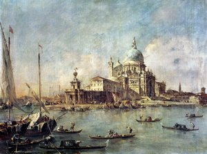 Venice, The Punta della Dogana with Santa Maria della Salute, c.1770
