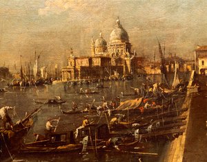 View of Molo Towards Santa Maria della Salute