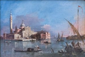 View of San Giorgio Maggiore by Francesco Guardi