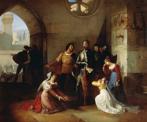 Peter Rossi, Imprisoned by the Scaligeri