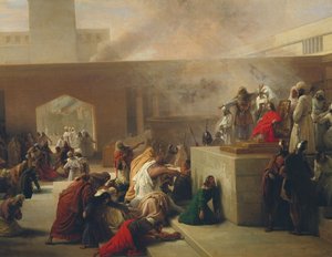 The Coronation of Joas by Francesco Hayez