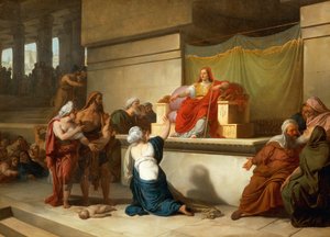 The Judgment of Solomon, by Francesco Hayez, oil