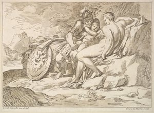 Venus, Mars, and Cupid by Francesco Lamarra