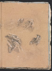 Verona Sketchbook: Drapery Studies Page 69, 1760
