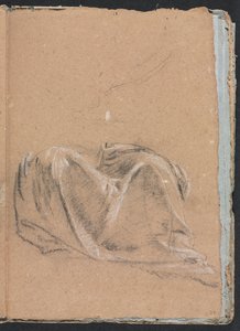 Verona Sketchbook: Drapery Study Page 35 by Francesco Lorenzi